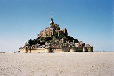 Long distance hourly chauffeur service to The Mont-Saint-Michel