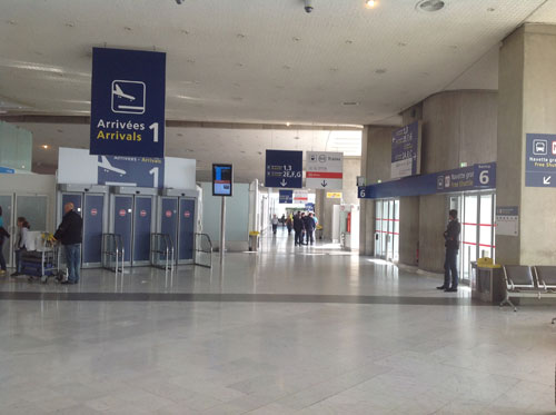 Аэропорт Шарль де Голль терминал 2Д