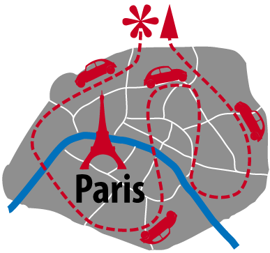 layover paris city tour