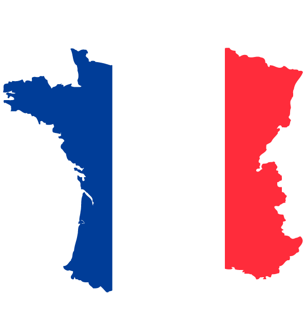 france hexahone map