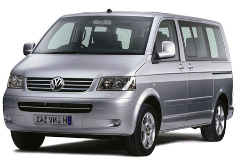 Volkswagen Caravelle for Paris Airport Transfers